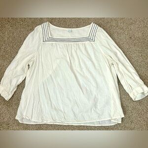 Old Navy peasant blouse